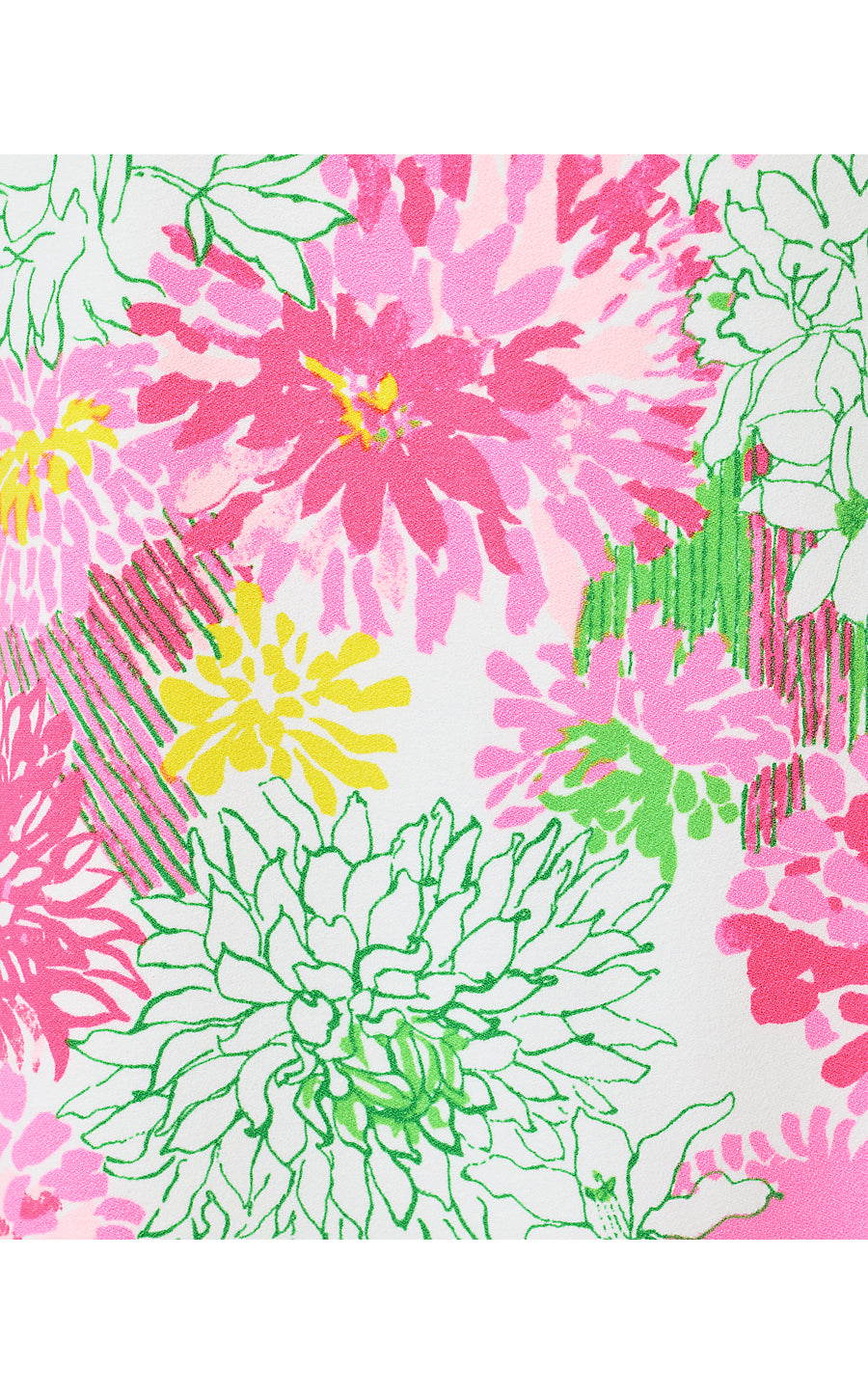 CARMINE SHIFT, RESORT WHITE MUM PATCH