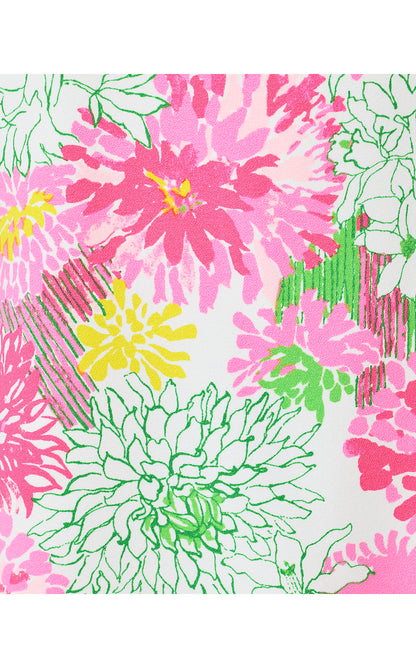 CARMINE SHIFT, RESORT WHITE MUM PATCH