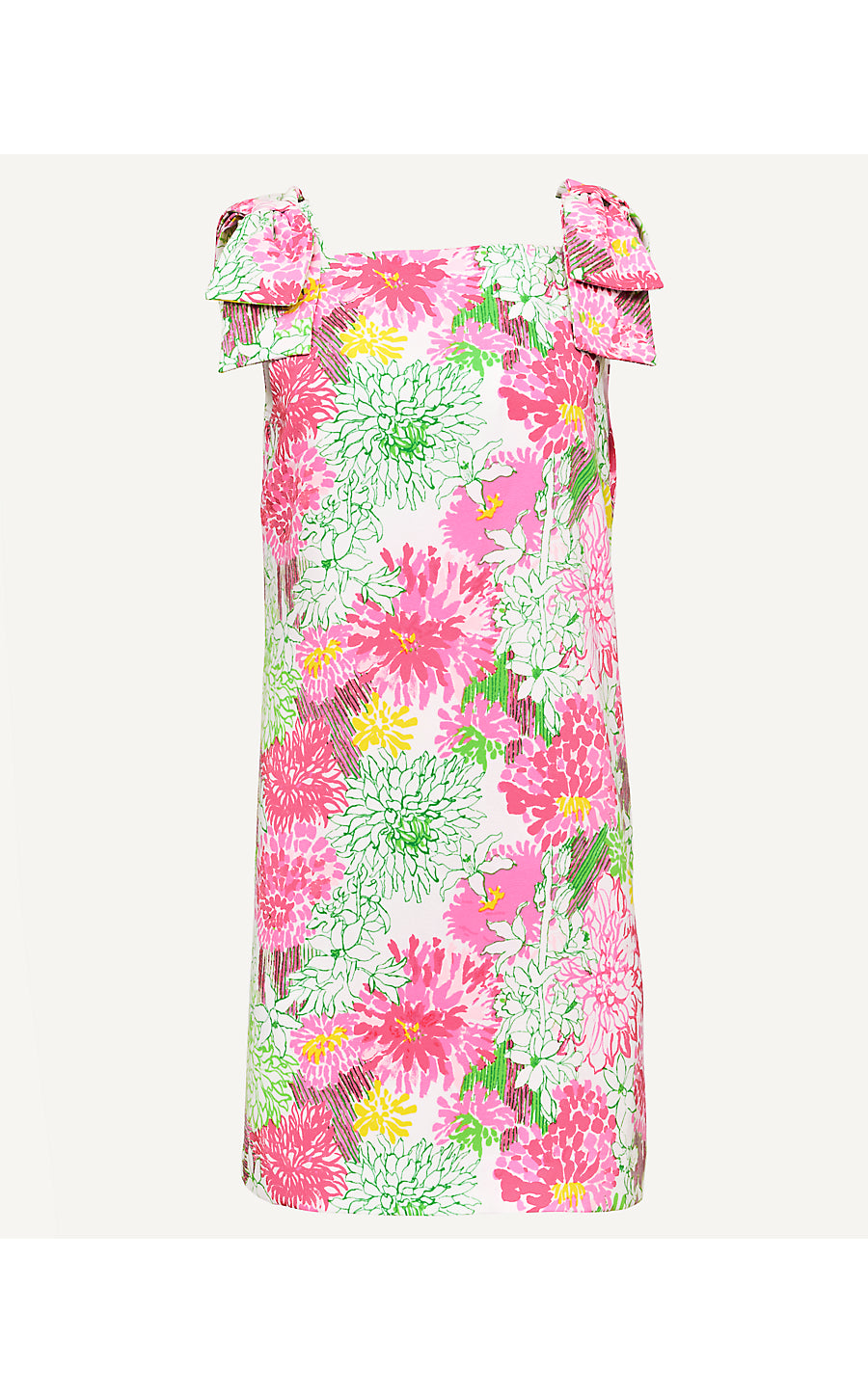 CARMINE SHIFT, RESORT WHITE MUM PATCH