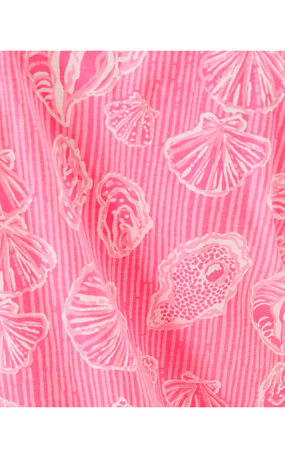 BARRETO KNIT TOP, ROUSSEAU PINK COOL AS SHELL