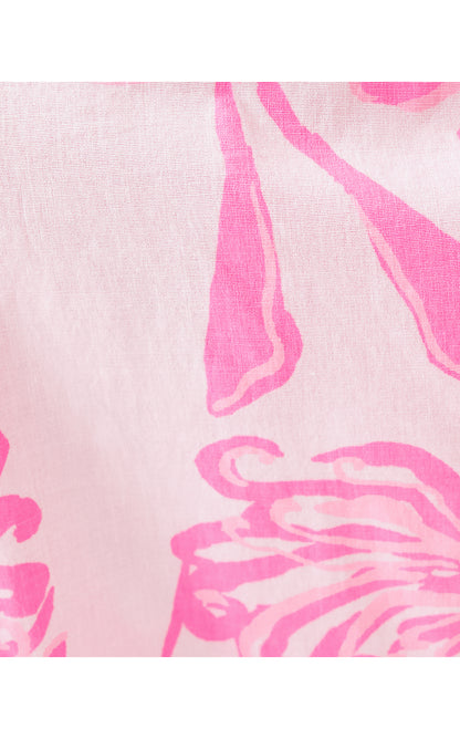 MARLITA PJ TOP, ROUSSEAU PINK GLISTEN IN THE SUN