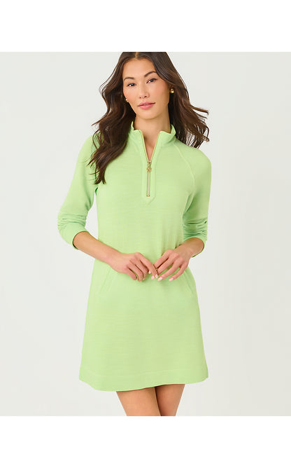ASHLEE DRESS, PISTACHIO MACARON