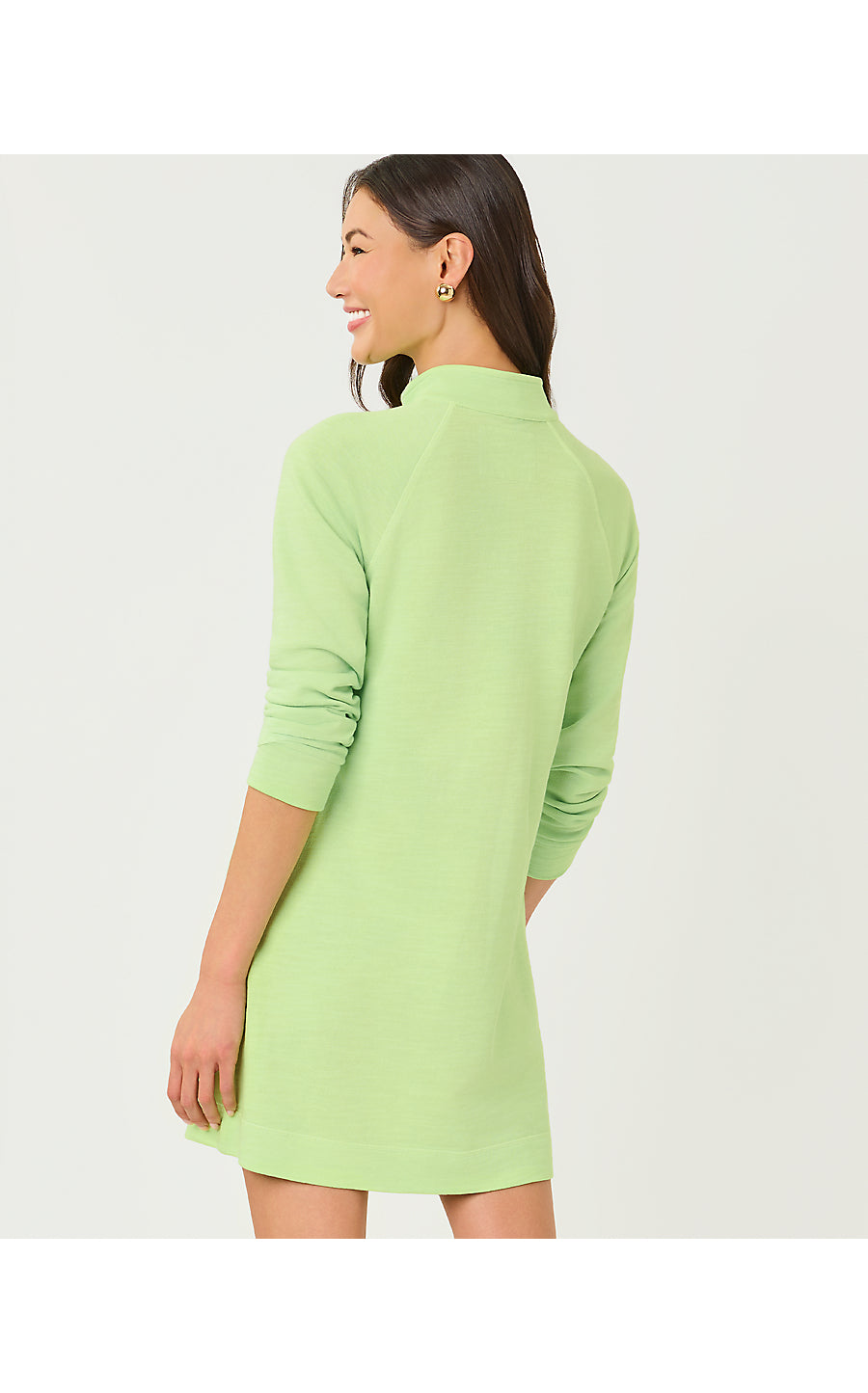 ASHLEE DRESS, PISTACHIO MACARON