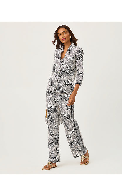 LEVIE UPF 50+ BUTTON DOWN, COCONUT Z ENGINEERED CHILLYLILLY