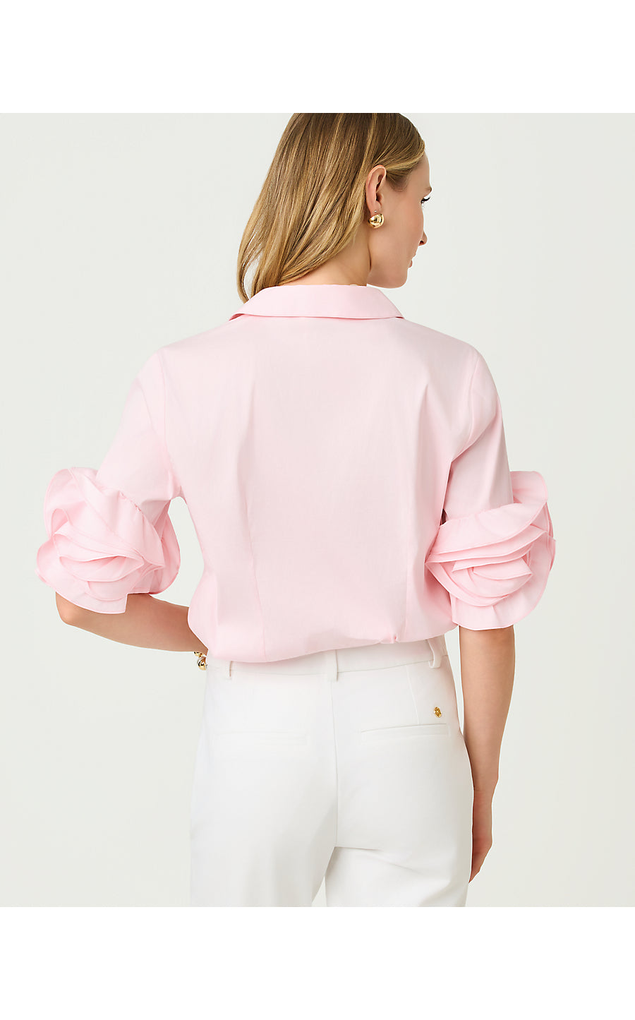 THE FLOWER LILLY SHIRT, PINK MUSE