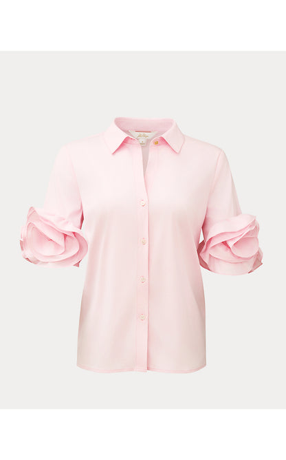 THE FLOWER LILLY SHIRT, PINK MUSE