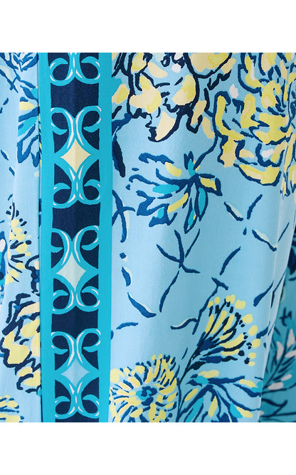 BAL HARBOUR STRETCH PALAZZO PANT, BELLEVUE BLUE BREAKERS BEACH ENGINEERED PANT