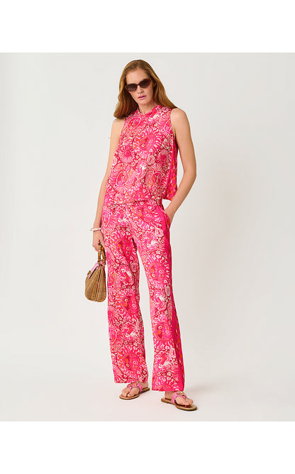 BAL HARBOUR STRETCH PALAZZO PANT, PARADISE PUNCH JIMS STUFF ENGINEERED SET