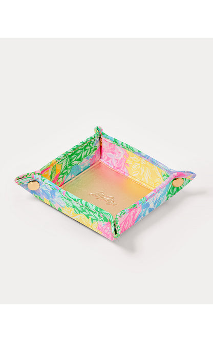GWP CATCHALL TRAY, MULTI BRIGHT DELIGHT PATCH ACCESSORIES SMALL