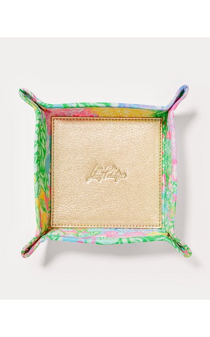 GWP CATCHALL TRAY, MULTI BRIGHT DELIGHT PATCH ACCESSORIES SMALL
