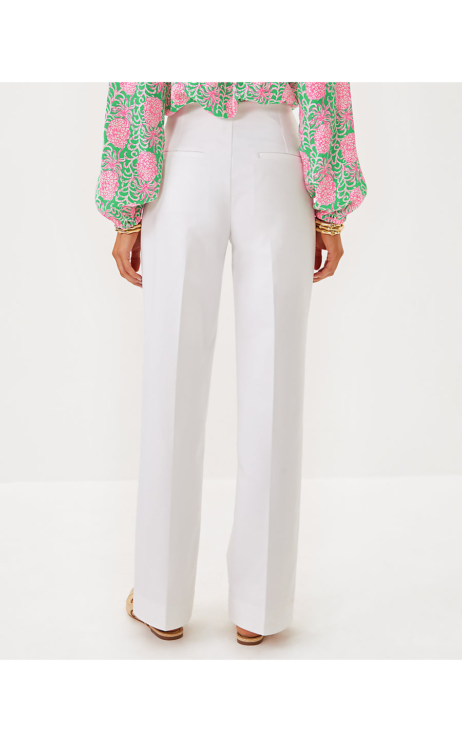 ELLAMARIE STRETCH PANT, RESORT WHITE