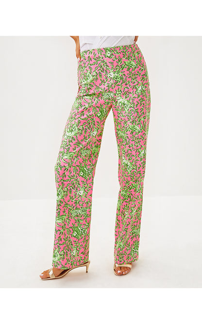 ELLAMARIE STRETCH PANT, ROUSSEAU PINK MANE CHARACTER ENERGY