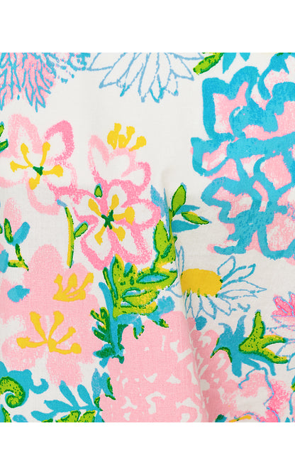 MANDALAY CROP PANT, MULTI LILLY GARDEN