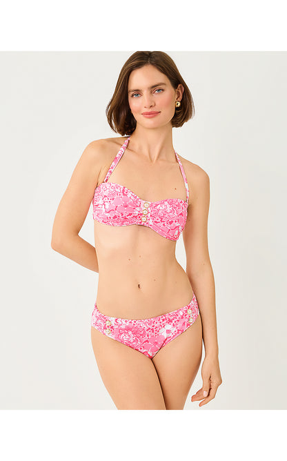 RIOR HIPSTER BOTTOM, CONCH SHELL PINK BURST OF JOY
