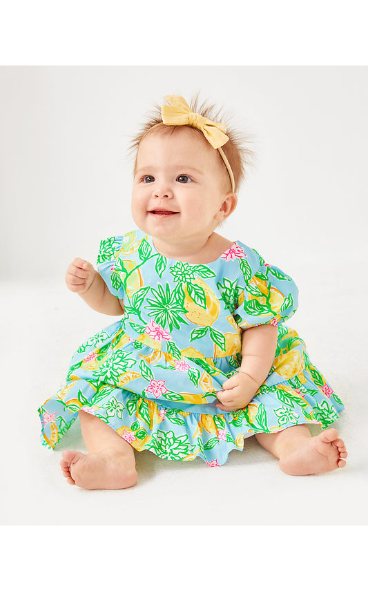 LOU LOU INFANT DRESS, BLUETTE MAKE LEMONADE