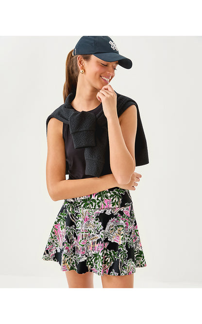 BARCELONA HIGH RISE SKORT, ONYX PB ANNIVERSARY TOILE