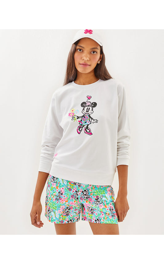 BALLAD LONG SLEEVE SWEATSHIRT, MULTI LILLY HEARTS DISNEY GRAPHIC