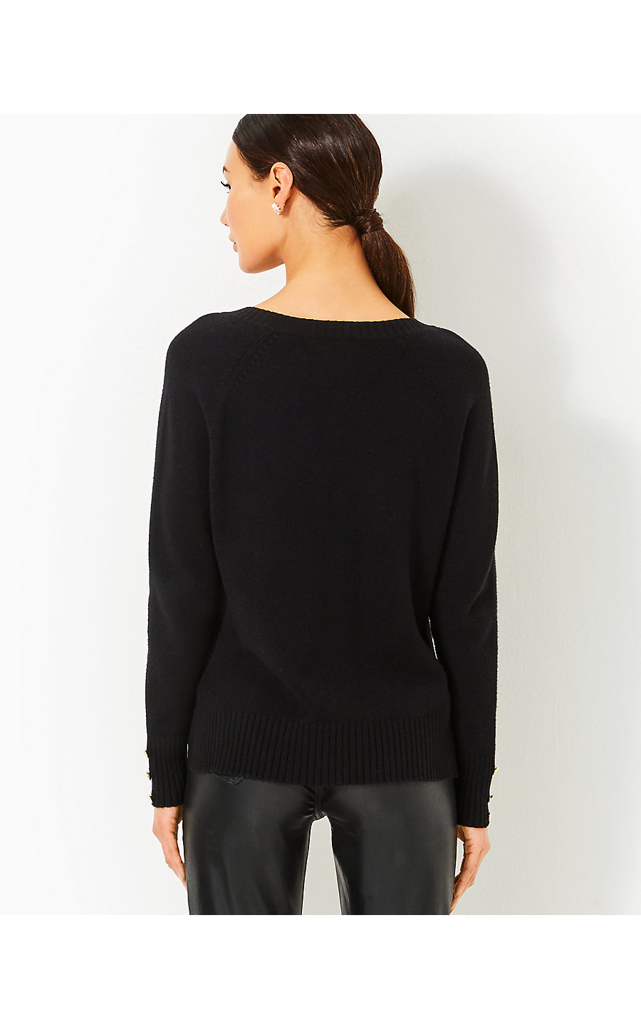 KAYCEE SWEATER, BLACK