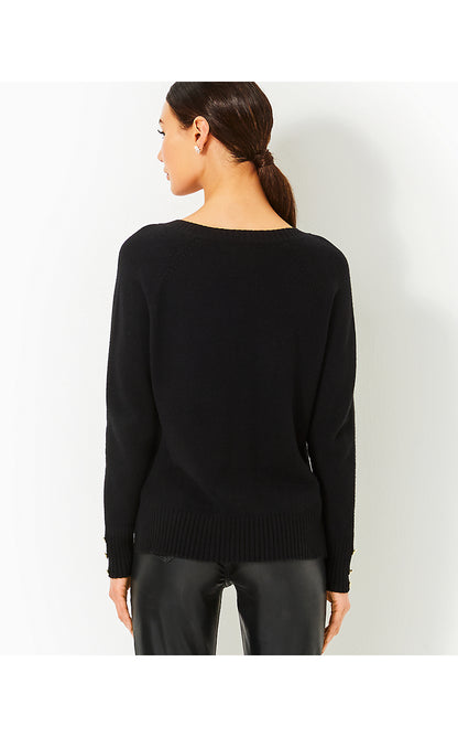 KAYCEE SWEATER, BLACK