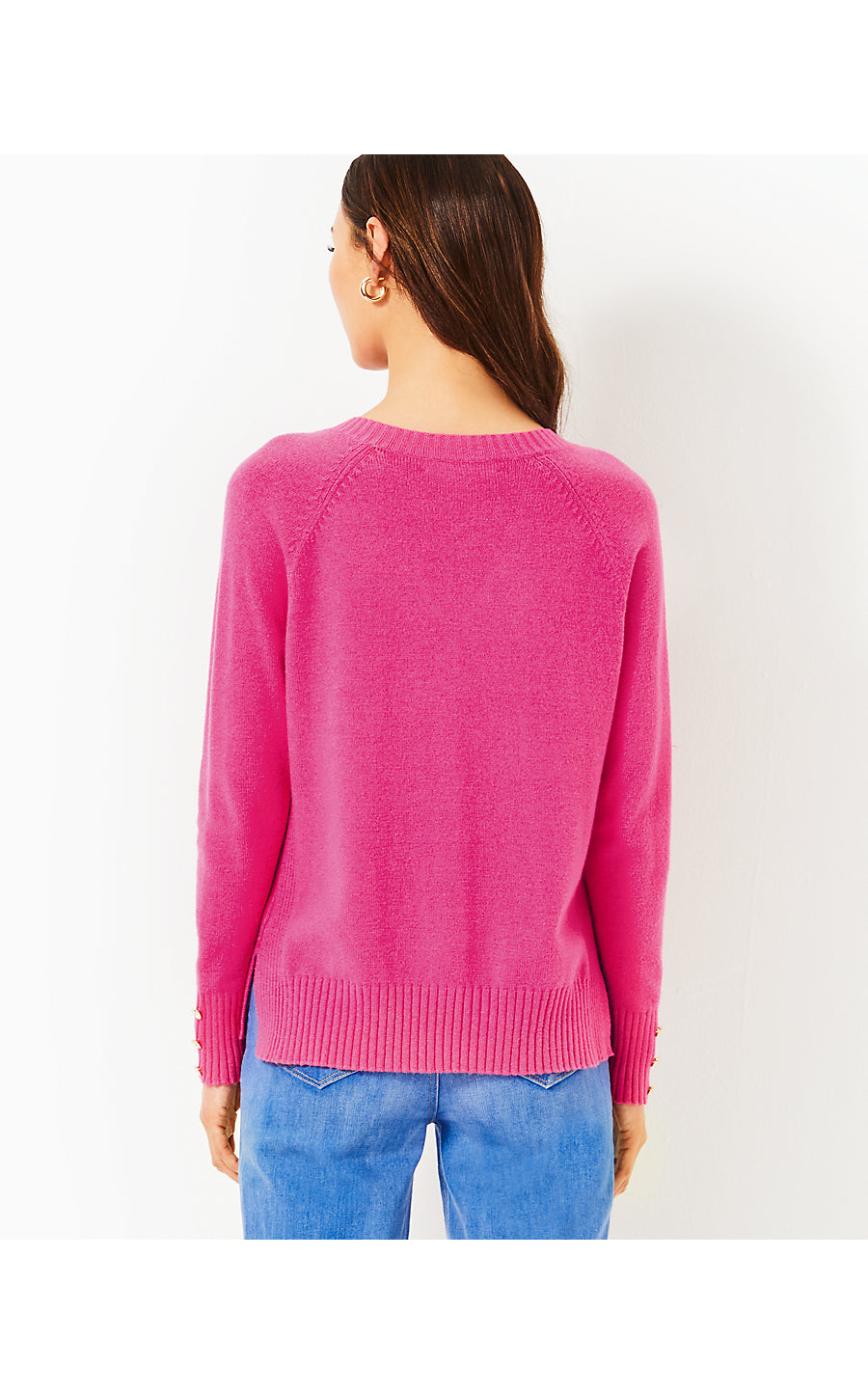 KAYCEE SWEATER, PASSION FRUIT PINK