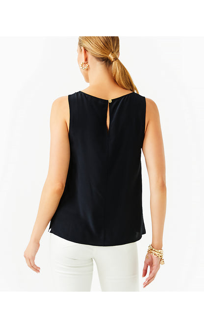 DIONNA TOP, NOIR