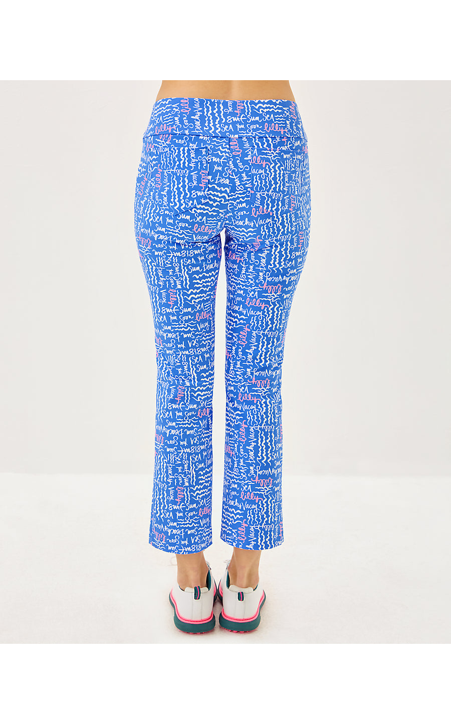 CORSO KICK FLARE PANT UPF 50+, SUNWASHED BLUE SEACRETS GOLF
