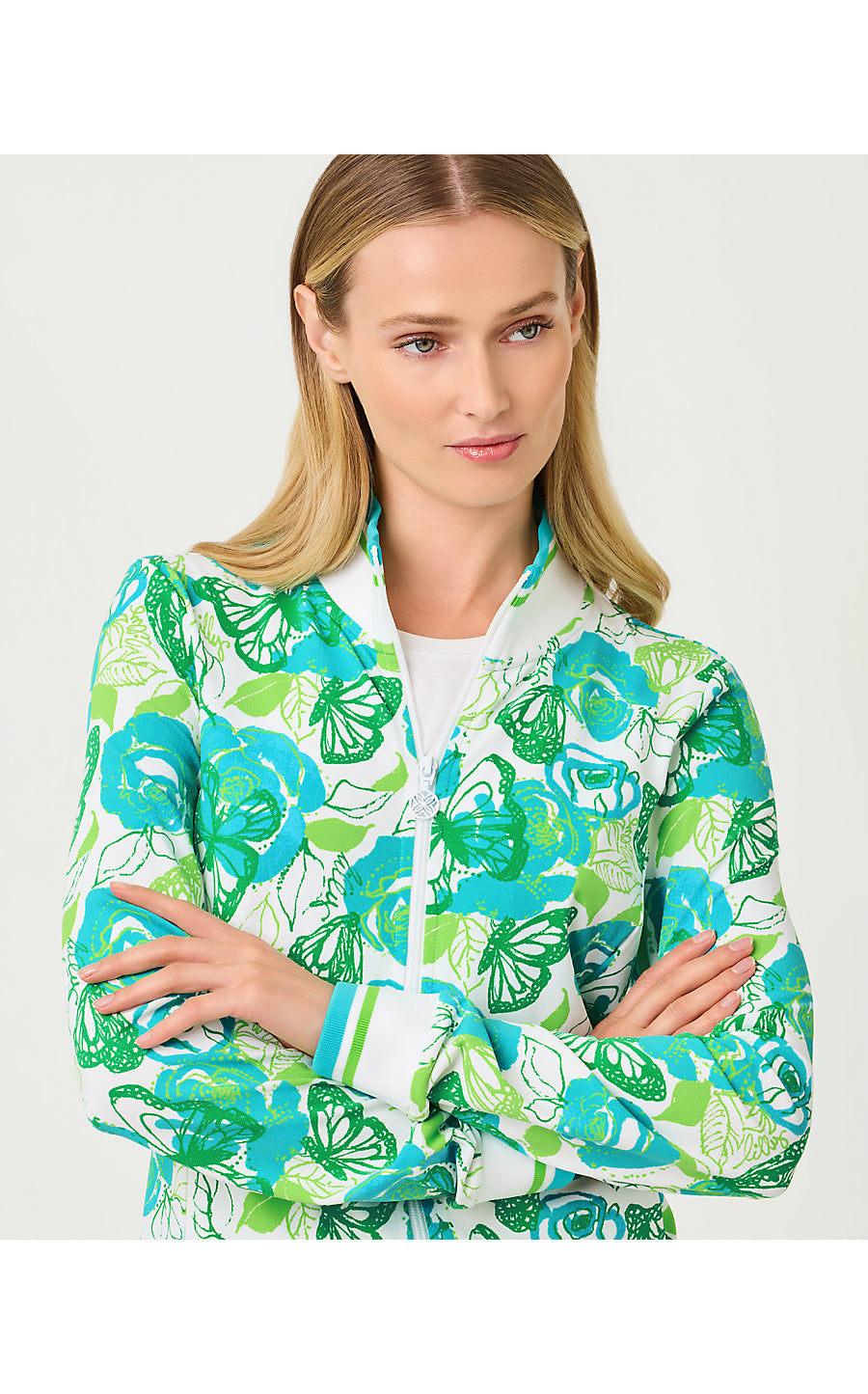 REGATE JACKET UPF 50+, RESORT WHITE MONARCH ROSE