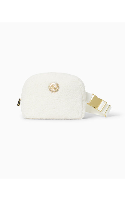SHERPA JEANIE BELT BAG, COCONUT
