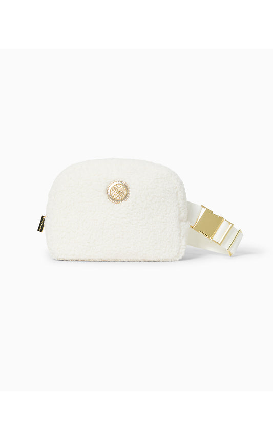 SHERPA JEANIE BELT BAG, COCONUT
