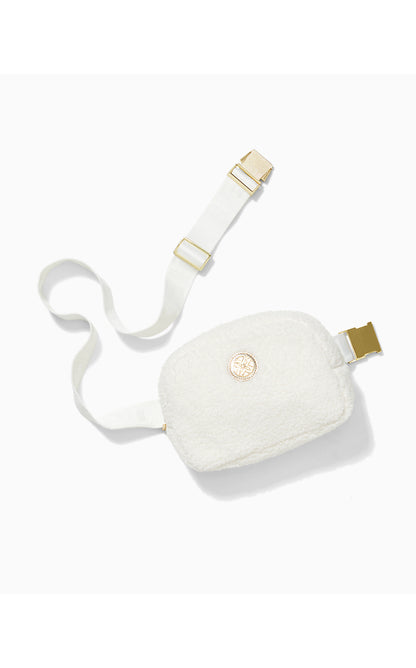 SHERPA JEANIE BELT BAG, COCONUT