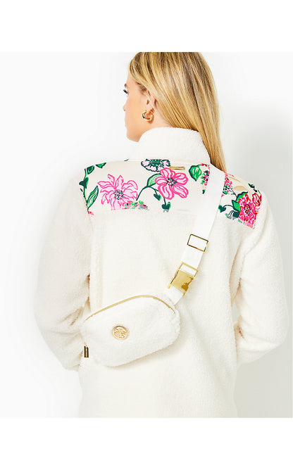 SHERPA JEANIE BELT BAG, COCONUT