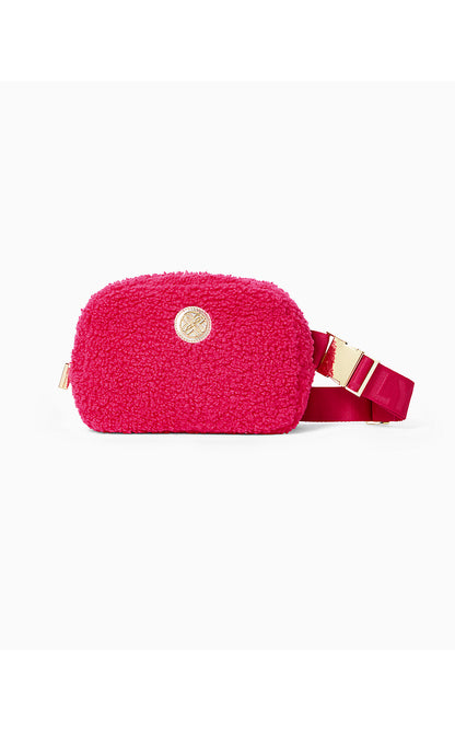 SHERPA JEANIE BELT BAG, RASPBERRY ROUGE