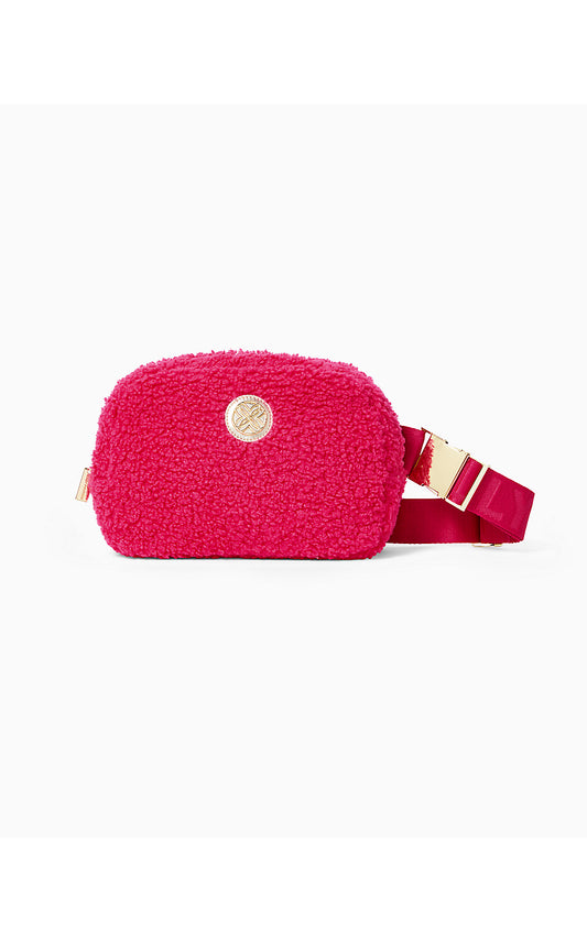 SHERPA JEANIE BELT BAG, RASPBERRY ROUGE