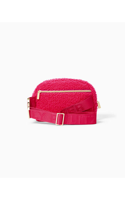 SHERPA JEANIE BELT BAG, RASPBERRY ROUGE