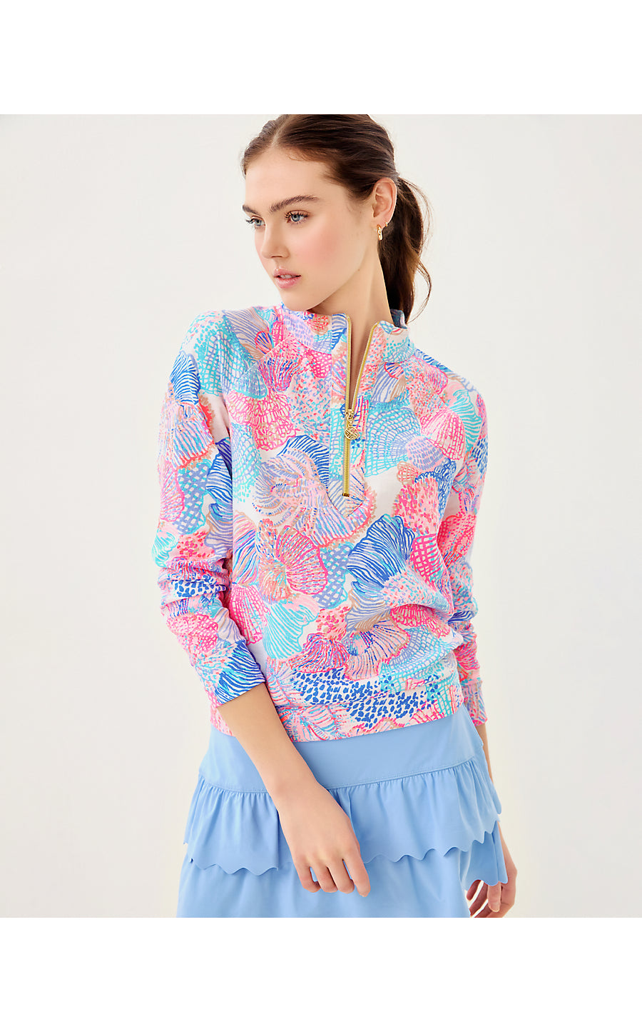 ASHLEE PULLOVER, MULTI ROAR OF THE SEAS