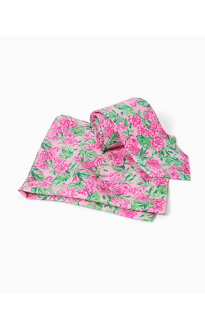 MENS STUFF TIE AND POCKET SQUARE, CONCH SHELL PINK KOALA LA LA MENS ACCESSORIES