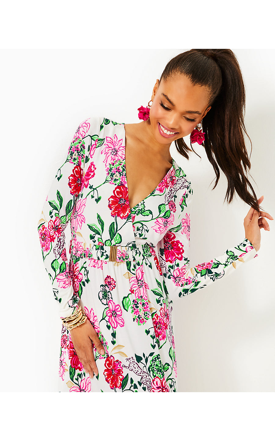 HARTLEY MAXI DRESS, COCONUT SAFARI SANCTUARY