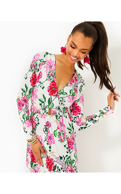 HARTLEY MAXI DRESS, COCONUT SAFARI SANCTUARY