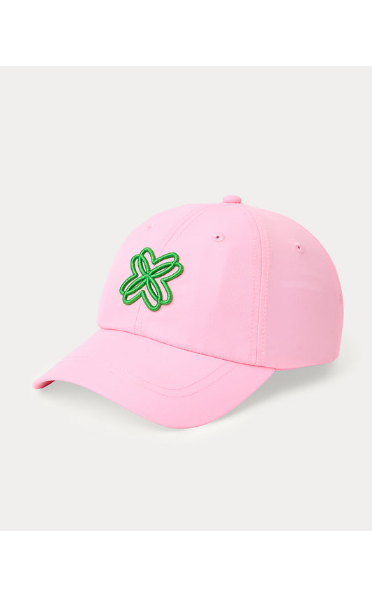 LOGO RUN AROUND HAT, CONCH SHELL PINK