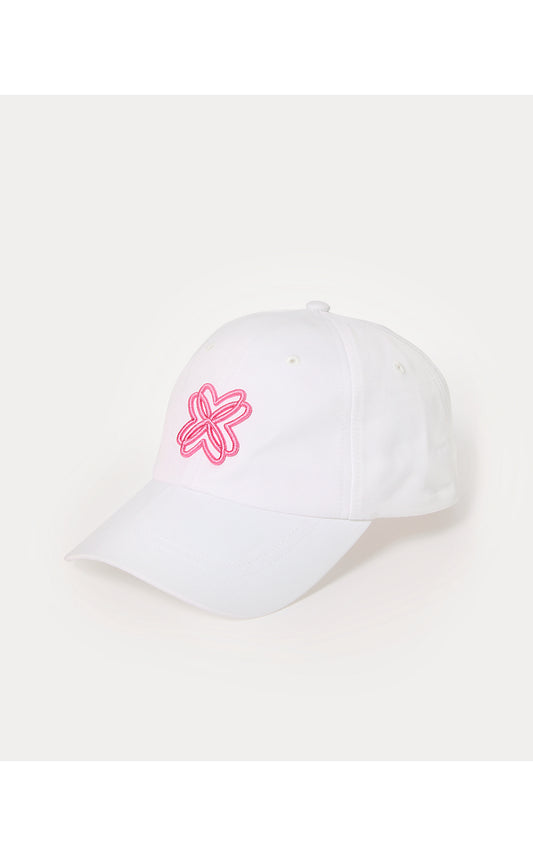 LOGO RUN AROUND HAT, RESORT WHITE