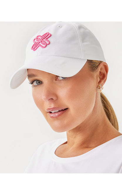 LOGO RUN AROUND HAT, RESORT WHITE