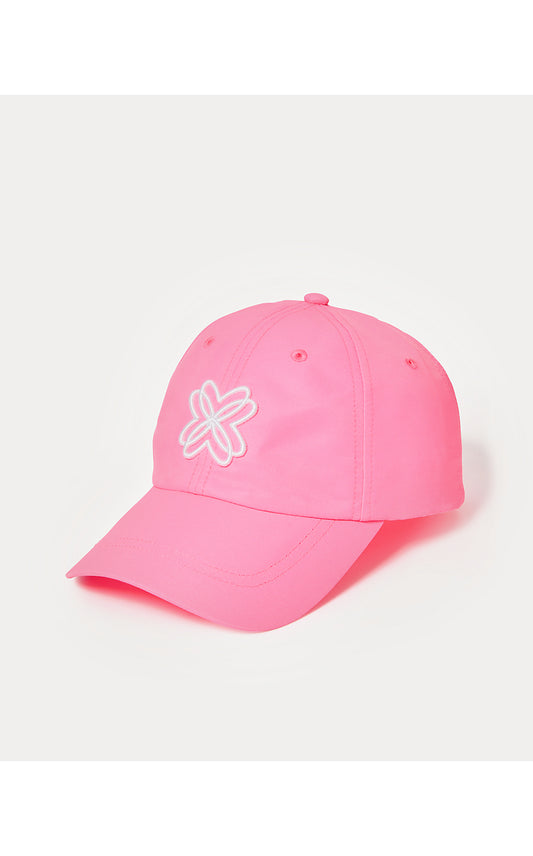 LOGO RUN AROUND HAT, ROUSSEAU PINK