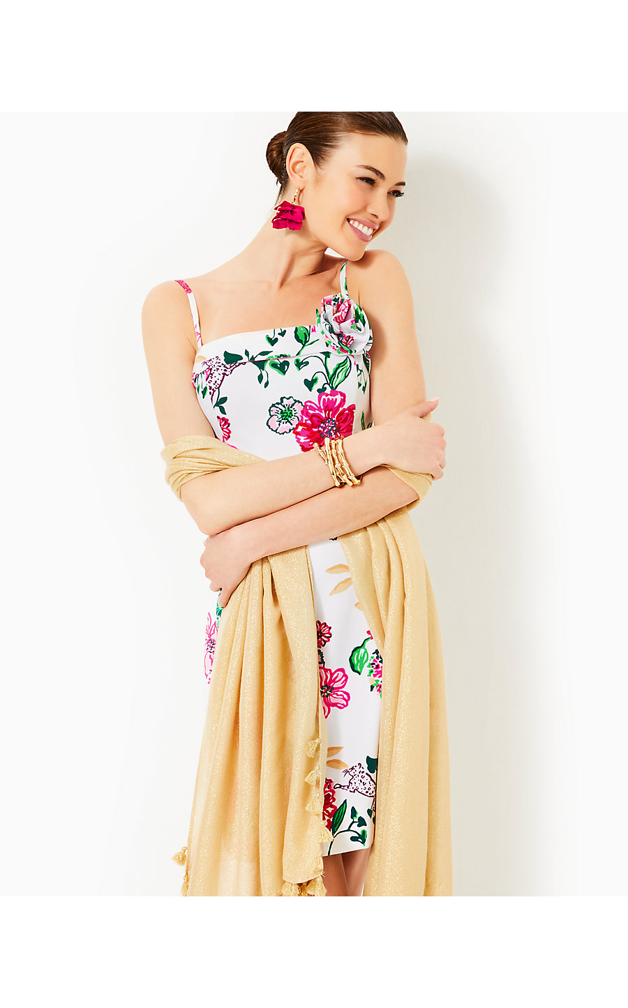 NICKOLA DRESS, COCONUT SAFARI SANCTUARY