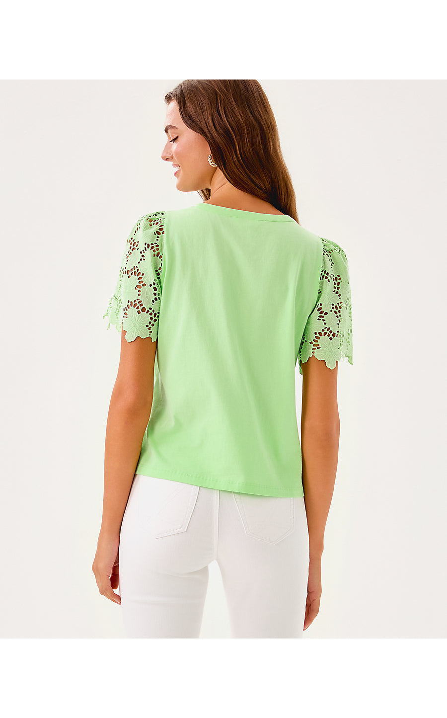SEBENE KNIT TOP, COOL MINT