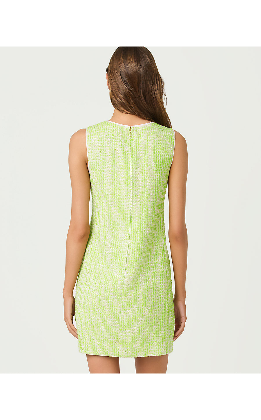 EDITA BOUCLE SHIFT, CROCODILE GREEN FANTASY BOUCLE