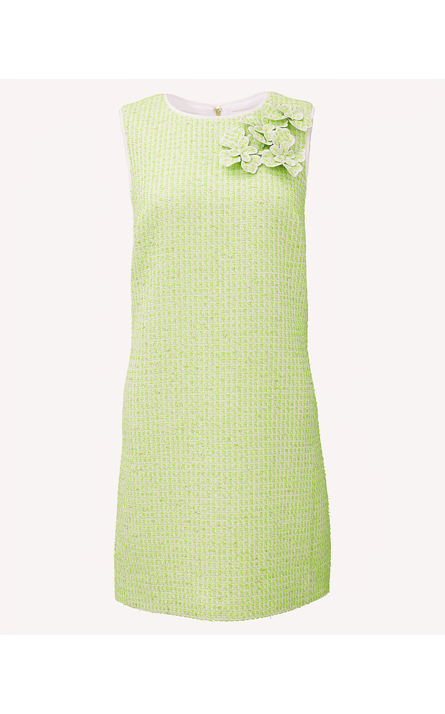 EDITA BOUCLE SHIFT, CROCODILE GREEN FANTASY BOUCLE