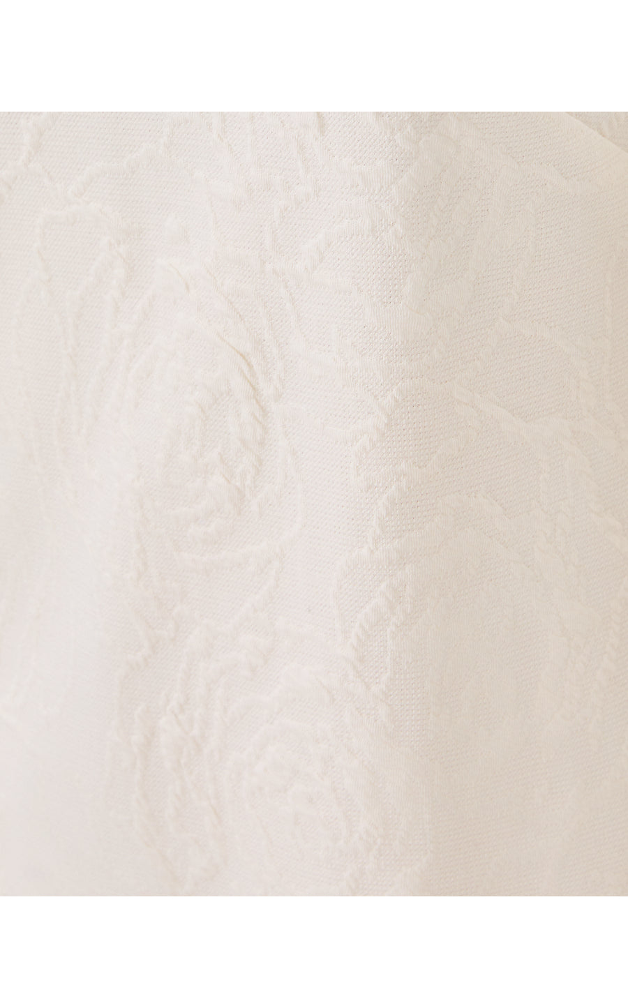 ANNWYN SHIFT, COCONUT ROSE KNIT PUCKER JACQUARD