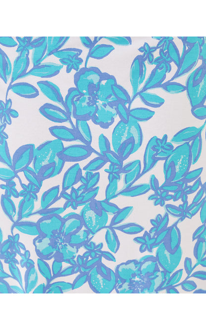 SHAW DRESS, JACARANDA BLUE SIMPLY THE ZEST