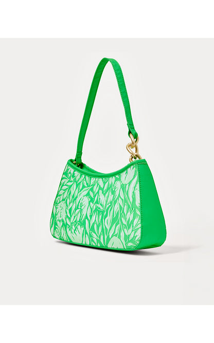 TAMARA SHOULDER BAG, FAUNA GREEN TULIP TO TANGO ACCESSORIES SMALL