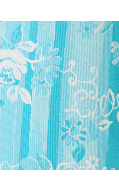 MELODIE MAXI DRESS, CAPRI BLUE ROSEYS PETALS